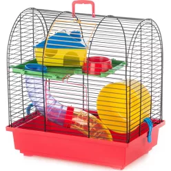 rodent Cage rágcsáló ketrec 37x25x38.5 cm sárga