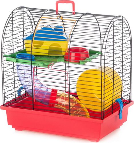 rodent Cage rágcsáló ketrec 37x25x38.5 cm sárga