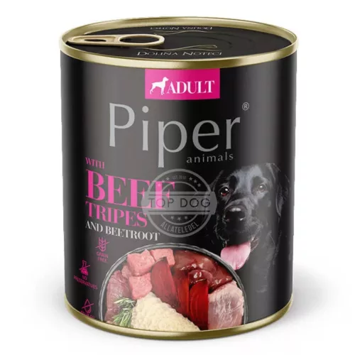 Piper adult kutyakonzerv beef tripes 400gr