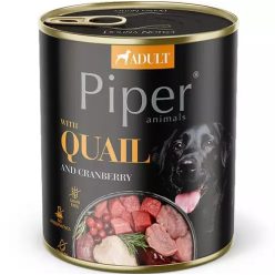 Piper kutyakonzerv Fürj Vörösáfonya 800 gr