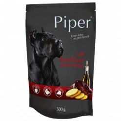Piper dog beef liver 500gr alutasakos