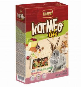 Vitapol Karma 2in1 zöldség-gyümölcs kiegészítő eleség nyúlaknak