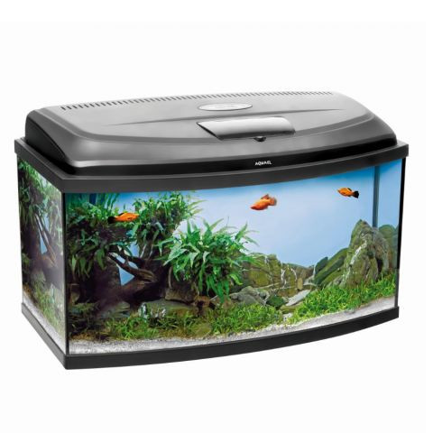 Akvárium 45l 60x30x30cm teljes felszereléssel LED világítás