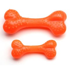 Comfy játékcsont 8.5cm narancs színű mentolos