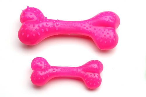 Comfy Pink Dental Bone - fogtisztítós játék csont kutyák részére