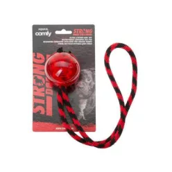   Comfy toys for dogs with strong jaws játék labda kötélen kutyáknak