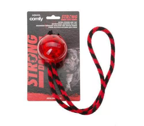 Comfy toys for dogs with strong jaws játék labda kötélen kutyáknak