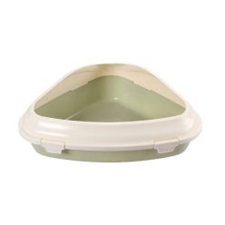 Comfy macska sarok wc 52x38x18cm oliva/bézs szín