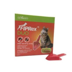   Fiprex DUO S (2-10 kg) bolhacsep macskának, vadászgörénynek 1x