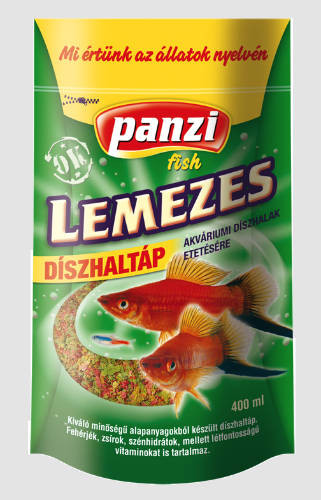 Panzi talpastasakos Lemezes díszhaltáp 400ml