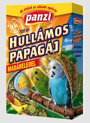 Panzi budgies menü hullámos papagájnak 700ml
