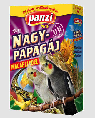 Panzi parrot menü nagypapagájoknak 700ml