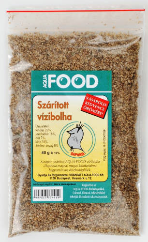Aqua Food Daphnia szárított vízibolha díszhalaknak 400 ml