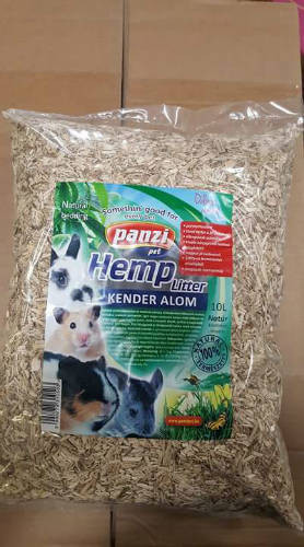 Panzi Hemp Litter  Kender alom natúr 10l