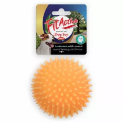   Fitactive Hedgehog Ball vinil játék foszforeszkálós labda