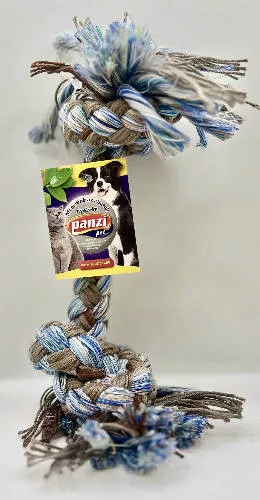 Panzi kutya rágókötél 26cm barna