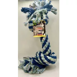 Panzi kutya rágókötél 37cm kék