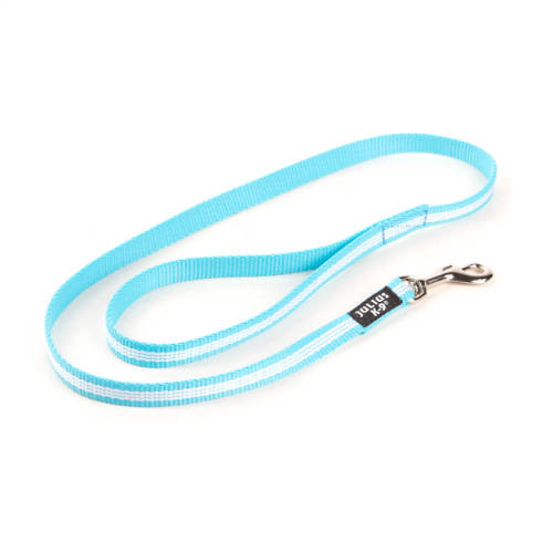 Julius-K9 Póráz, aquamarine, 14mm*1m, fogós/Dkarika kutyáknak