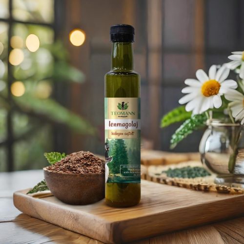 Teomann lenmagolaj kutyának és macskának-immunrendszer,szőr,bőr 250ml
