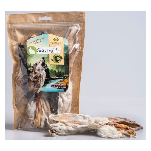 Teomann Szárított Szőrös Nyúlfül 250G