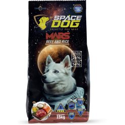 Space Dog Mars Marha és Rizs szárazeledel 15 kg