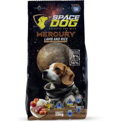   Space Dog Mercury Hypoallergén Puppy-Junior Bárány Rizs kutyatáp 15 kg