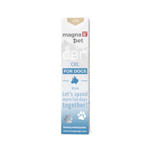 Magnapet 4% CBD olaj Kutyáknak  10ml