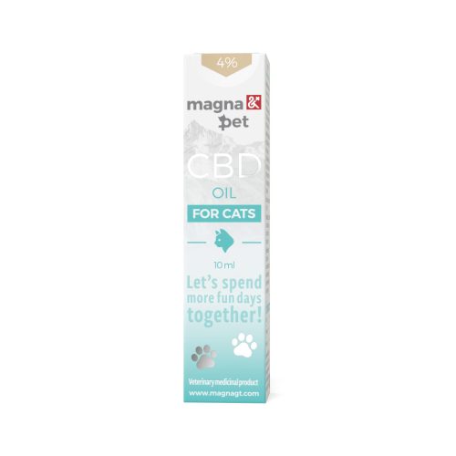 Magnapet 4% CBD olaj macskáknak 10ml
