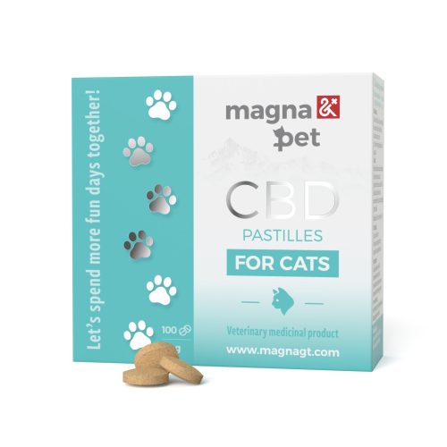 Magnapet CBD tabletta macskáknak 100 db 60 g