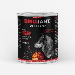   Brilliant Wolfland Marha Sütőtök Quinoa kutya konzerv 800 g