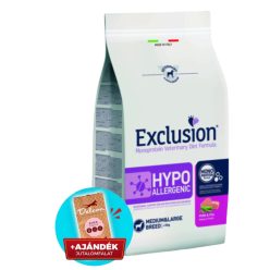   Exclusion Hypoallergenic Pork&Pea-Sertés,Borsó-Medium&Large Breed 12kg