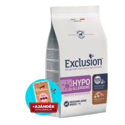   Exclusion Hypoallergenic Rabbit&Potato-Nyúl,Burgonya Medium&Large 12kg