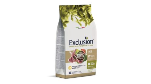 Exclusion Mediterraneo MonoproteinFormula Adult Lamb Medium Breed 12kg