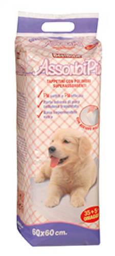 AssorbiPiu Hygiene Pad Nappy Helyhez szoktató kutyapelenka 60x60cm