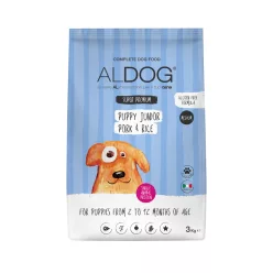 Aldog Puppy&Junior Medium Large pork kutyatáp 12 kg