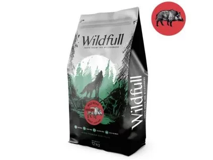 Wildfull Vaddisznó Sütőtök Gabonamentes kutyatáp 12 kg