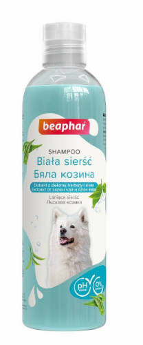 Beaphar Fehér szőrű kutya sampon 250 ml