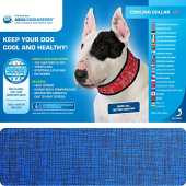 Cooling collar hűtő nyakpánt kék L méret 35-45cmx6cm