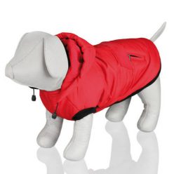   Trixie Palermo Dog Winter Coat- téli kabát piros,fekete kutyák részére