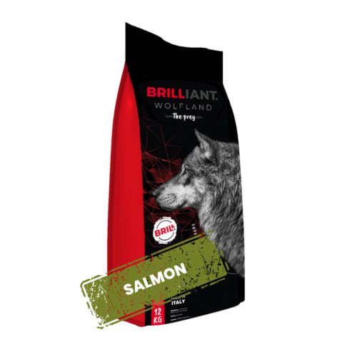 Brill Wolfland Hypoallergén Salmon Lazac és Rizs 12 kg száraz kutyatáp