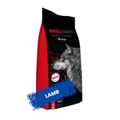   Brill Wolfland hypoallergén prémium száraz kutyatáp-Bárány-Rizs-12 kg