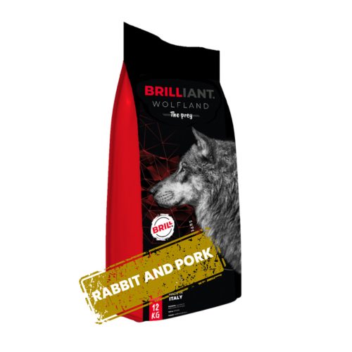Brill Wolfland Hypoallergén Rabbit Adult Medium&Maxi 12 kg kutyatáp