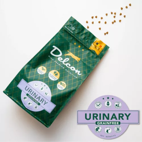 Delcon Cat Urinary Hypoallergén Hairball Prémium macskatáp 1,75 kg