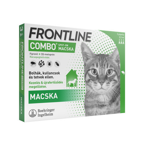 Frontline Combo macska 0,5 ml 3x