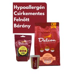   Delcon Lamb Bárány Hypoallergén Csirkementes kutyatáp Próbacsomag