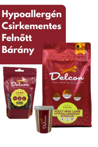 Delcon Mini Lamb Bárány Hypoallergén Csirkementes kutyatáp Próbacsomag