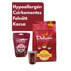   Delcon Duck Kacsa Hypoallergén Csirkementes kutyatáp Próbacsomag
