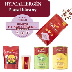   Delcon Junior Hypoallergén Csirkementes fiatal kutyatáp Próbacsomag