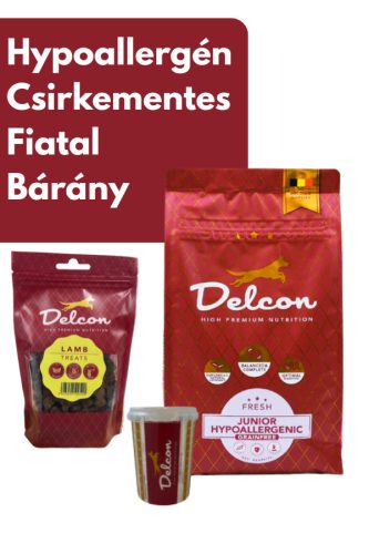 Delcon Junior Hypoallergén Csirkementes fiatal kutyatáp Próbacsomag