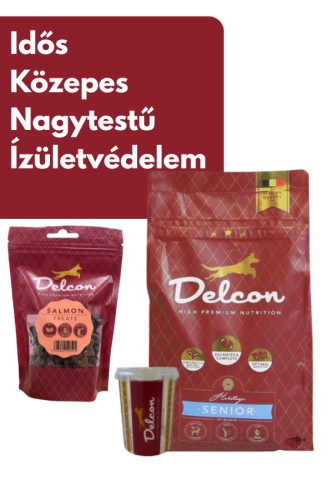 Delcon Senior kutyatáp Próbacsomag idős kutyáknak